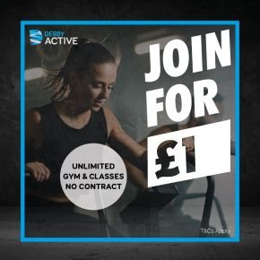 Image for Join Derby Active for just £1